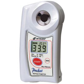 Refraktometer PAL analog | 0 %Brix bis 85 %Brix | 0 °Bé bis 45 °Bé | +10°C bis +40°C  L 109 mm Produktbild