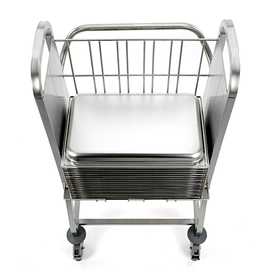 Transportwagen GN 1/1 | Quereinschub | 540 mm x 680 mm Produktbild 1 S