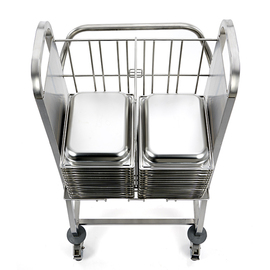 Transportwagen GN 1/1 | 1 Trennelement | 540 mm x 680 mm Produktbild 2 S