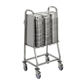 Transportwagen GN 1/1 | 2 Trennelemente | 540 mm x 680 mm Produktbild 2 S