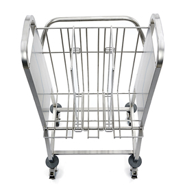 Transportwagen GN 1/1 | 2 Trennelemente | 540 mm x 680 mm Produktbild 3 S