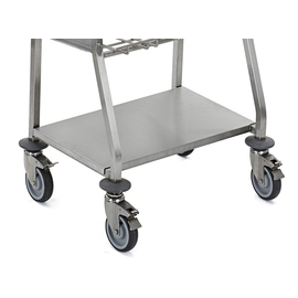Spritzschutzblech, Edelstahl,  für GN1/1-Transportwagen, Quereinschub (530 mm) Produktbild