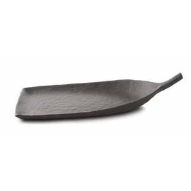 Buffetplatte YLI PELLE schwarz | Porzellan | Schaufelform Produktbild