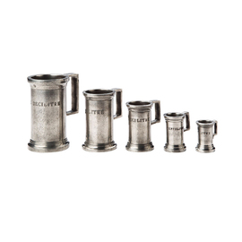 Barmaß-Set 5-teilig | Zinn | 10|20|50|100|200 ml Produktbild