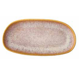 Servierplatte | Teller SHANGRI-LA ORO | flach | oval H 25 mm 300 mm x 155 mm Produktbild