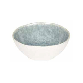 Bowl POKE CIRRUS | Steingut | blau | weiß mit Dekor | 900 ml Ø 180 mm Produktbild