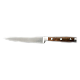 Steakmesser AZAWAK | braun L 23 cm | glatter Schliff Produktbild
