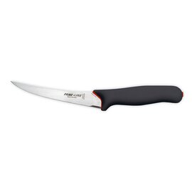 Ausbeinmesser PRIME LINE gebogene Klinge steif glatter Schliff | schwarz | Klingenlänge 13 cm  L 26,5 cm Produktbild