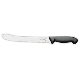 Wurstmesser glatter Schliff | schwarz | Klingenlänge 28 cm  L 42 cm Produktbild