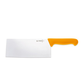 Chinesisches Hackmesser | Grifffarbe gelb | Klingenlänge 21 cm Produktbild