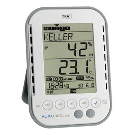 KlimaLogger TA 140 digital | -20°C bis +60°C | 0 %rF bis 99 %rF  L 98 mm Produktbild