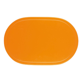 Vinyl-Set Peking Kunststoff Vinyl orange oval 455 mm 290 mm Produktbild