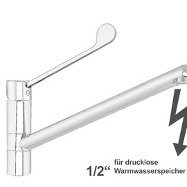 Spültischbatterie kara | für drucklose Speicher Produktbild
