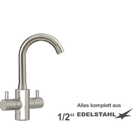 Waschtischbatterie lexor Zweigriffmischer Produktbild