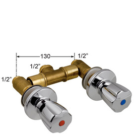 Wandbatterie gabo 1/2" Produktbild 1 S