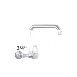 Wandbatterie profi 3/4" Ausladung 300 mm erhöhter C-Auslauf gerade Produktbild