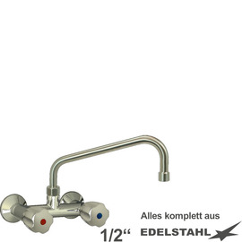 Wandbatterie CLASSIC 1/2" Ausladung 250 mm C-Auslauf Produktbild
