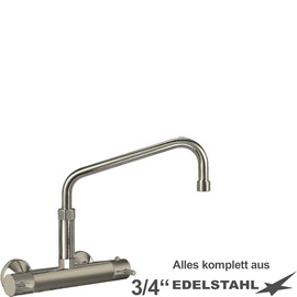 Wandbatterie ETHERM 3/4" Ausladung 250 mm C-Auslauf schräg Produktbild