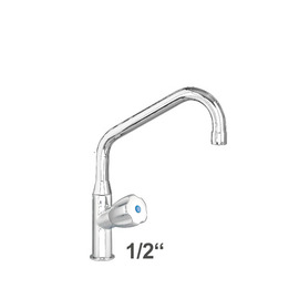 Standventil GASTRO 1/2" Ausladung 250 mm C-Auslauf schräg Produktbild