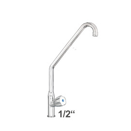 Standventil GASTRO 1/2" Ausladung 250 mm hoher C-Auslauf schräg Produktbild