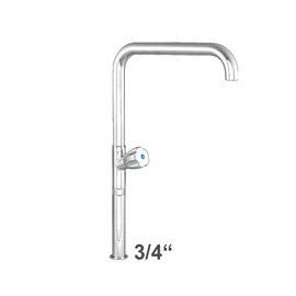 Säulenventil profi 3/4" C-Auslauf gerade Ausladung 300 mm Produktbild