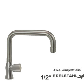 Standventil clarix 1/2" Ausladung 250 mm C-Auslauf gerade Produktbild
