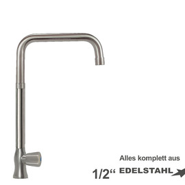 Standventil clarix 1/2" Ausladung 250 mm hoher C-Auslauf gerade Produktbild