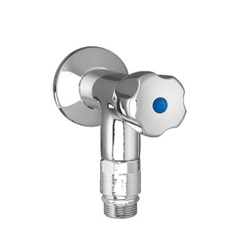 Wandventil 1/2" profi Ventilabgang 3/4" | mit Rohrbelüfter | Pentachrom-Metallgriff Produktbild