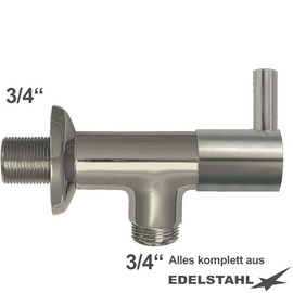 Wandventil 3/4" clamix Ventilabgang 3/4" | 1-Flügelgriff Produktbild
