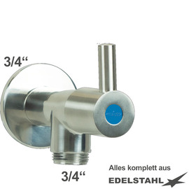 Wandventil 3/4" clamix Ventilabgang 3/4" | 1-Flügelgriff Produktbild 1 S