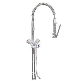 Thekenarmatur fresh 1/2" | ausziehbare Umstellbrause | Zweigriffmischer Produktbild