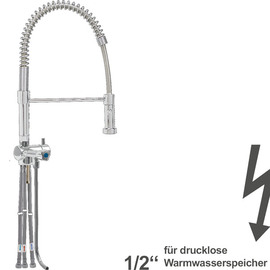 Thekenarmatur fresh 1/2" | für drucklose Warmwasserspeicher Produktbild