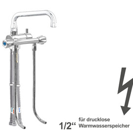 Thekenarmatur fresh 1/2" | Hebelmischer H 140 mm Ausladung 200 mm Produktbild