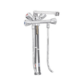 Thekenarmatur fresh 1/2" H 110 mm | Zweigriffmischer Ausladung 200 mm Produktbild