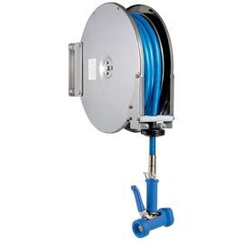 Schlauchaufroller Power Reel 1/2" mit Molkerei-Dampf-Gummischlauch 6 m Produktbild