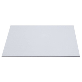 Tortenuntersetzer Pappe silber quadratisch 240 mm  x 240 mm  H 25 mm Produktbild