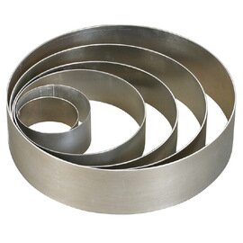 Dessertring Aluminium rund Ø 180 mm  H 50 mm Produktbild