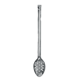 Servierlöffel Edelstahl gelocht glänzend L 340 mm Produktbild