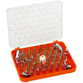 Spritztüllen-Set Tüllen | Adapter | Box 55-teilig Kunststoff Edelstahl  H 30 mm Produktbild