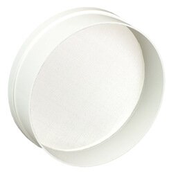 Mehlsieb| Zuckersieb Kunststoff weiß | feines Gewebe | Ø 240 mm  H 80 mm Produktbild