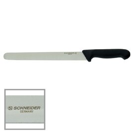 Bäckermesser gerade Klinge glatter Schliff | schwarz | Klingenlänge 31 cm Produktbild