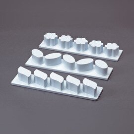 Auswerfer  • rund | 5 Mulden | Muldenmaß Ø 65 mm  L 395 mm  B 100 mm Produktbild