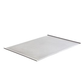 Backblech Aluminium GN1//1 530 x 325 mm 4 Seiten 45° gelocht silikonbeschichtet