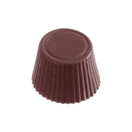 Schokoladenform  • rund | 21 Mulden | Muldenmaß Ø 30 x 19 mm  L 275 mm  B 135 mm Produktbild