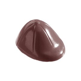 Schokoladenform | 18 Mulden | Muldenmaß 41 x 32 x H 20 mm  L 275 mm  B 175 mm Produktbild