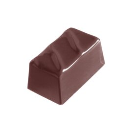 Schokoladenform  • rechteckig | 30 Mulden | Muldenmaß 35 x 20 x H 17 mm  L 275 mm  B 135 mm Produktbild