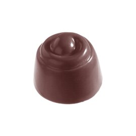 Schokoladenform  • Halbkugel | 24 Mulden | Muldenmaß Ø 31 x 22 mm  L 275 mm  B 135 mm Produktbild