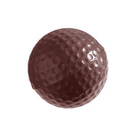 Schokoladenform  • Golfball | 18 Mulden | Muldenmaß Ø 40 mm  L 275 mm  B 135 mm Produktbild
