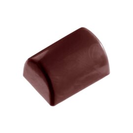 Schokoladenform  • Halbzylinder | 24 Mulden | Muldenmaß 36 x 25 x H 19 mm  L 275 mm  B 135 mm Produktbild