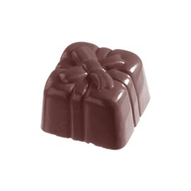 Schokoladenform  • quadratisch | 28 Mulden | Muldenmaß 24 x 24 x H 15,5 mm  L 275 mm  B 135 mm Produktbild